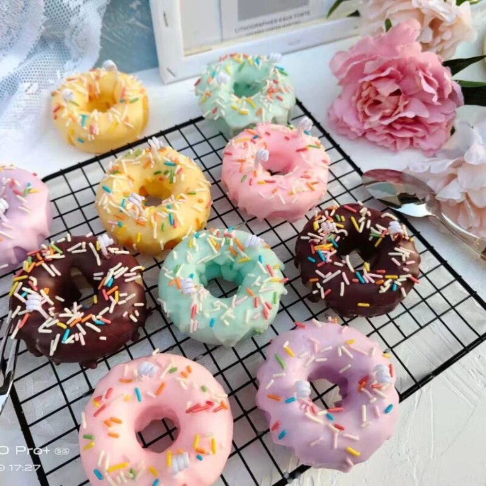Bougie gourmande Donuts